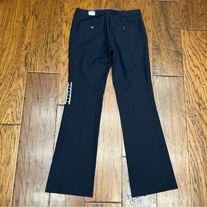 Express women’s columnist fitted slim flare business casual pants